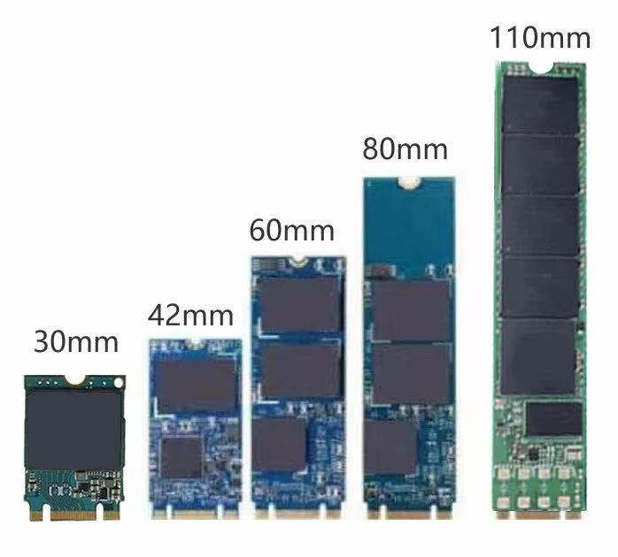 全面分析SATA、mSATA、M.2、NVMe M.2四種SSD固態硬盤